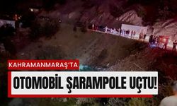 Kahramanmaraş'ta Şarampole Yuvarlanan Otomobil Sürücüsü Hastaneye Kaldırıldı!