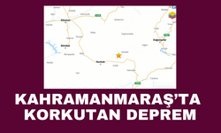 Kahramanmaraş Nurhak'ta korkutan deprem!