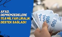 Kahramanmaraş Depremlerinden Sonra AFAD'tan 111,6 Milyar Lira Yardım