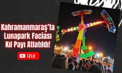 Kahramanmaraş’ta Lunapark Salıncağı Arızalandı! İtfaiye, 15 Kişiyi Kurtardı!