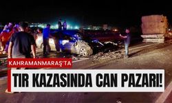 Kahramanmaraş’ta Tır Otomobile Çarptı: 4’ü Çocuk 8 Yaralı