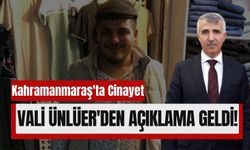 Kahramanmaraş Su Cinayetiyle Sarsıldı: Vali Ünlüer'den Vahşet Yorumu!