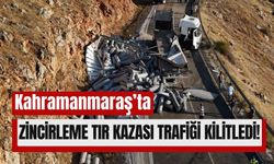 Kahramanmaraş’ta Tır Kazası Trafiği Kilitledi!