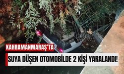 Kahramanmaraş'ta Suya Uçan Araçtan 2 Yaralı Kurtarıldı!