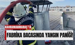 Kahramanmaraş'ta Metal Fabrikasında Yangın Paniği!