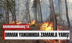 Kahramanmaraş Orman Yangınında Zamanla Yarış: Ekipler Hızla Müdahale Etti!