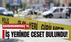 Kahramanmaraş Yeni Sanayi Sitesi’nde Şok: İş Yerinde Ceset Bulundu!