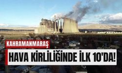 Kahramanmaraş Havası En Kirli 10 İl Arasında!