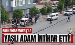 Kahramanmaraş'ta Apartman Bahçesinde Silahla İntihar!