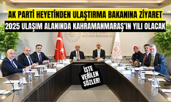 2025 Yılı ulaşım alanında Kahramanmaraş’ın yılı olacak