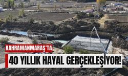 Kahramanmaraş Büyükşehir'den Göksun'a 40 Yıl Sonra Gelen Yatırım!