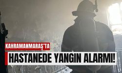 Kahramanmaraş'ta Hastane İnşaatında Çıkan Yangın Maddi Hasara Yol Açtı