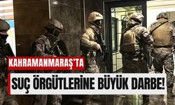 Kahramanmaraş’ta 'Kuyu' Operasyonlarıyla Suç Örgütlerine Darbe: 95 Gözaltı