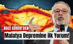 Malatya 5.9 ile Sallandı! Naci Görür: Kahramanmaraş Depreminin Artçısı!