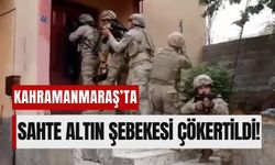 Kahramanmaraş'ta Sahte Altın Operasyonunda 16 Kişi Tutuklandı!