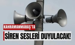 Kahramanmaraş’ta İKAS Testi Başladı: Sirenler ve Anonslar Paniğe Neden Olmasın!