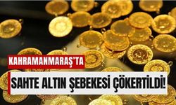 Kahramanmaraş'ta Sahte Altın Şebekesine Darbe!