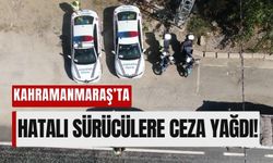 Kahramanmaraş'ta Eylülde 650 Sürücüye 2 Milyon TL Trafik Cezası Kesildi!