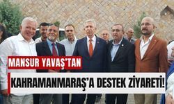 Kahramanmaraş'ın Yeniden İnşası İçin Mansur Yavaş'tan Destek Taahhüdü