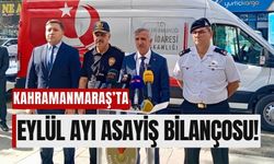 Kahramanmaraş’ta Eylül Ayı Asayiş Bilançosu: 3.007 Olay, 2.406 Gözaltı!