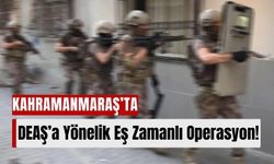 Kahramanmaraş'ta DEAŞ’a Yönelik Eş Zamanlı Operasyon!