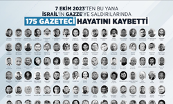 İsrail’in Gazze’ye Saldırılarında 175 Gazeteci Hayatını Kaybetti