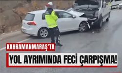 Kahramanmaraş'ta Yol Ayrımında Feci Çarpışma: 1 Ölü, 5 Yaralı