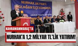 Kahramanmaraş’ın Nurhak İlçesi İçin 1,2 Milyar TL’lik Yatırım Hamlesi