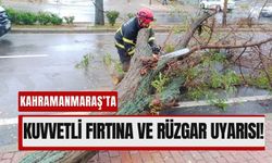 Kahramanmaraş Fırtına, Pazartesi Günü Öğleye Kadar Sürecek!