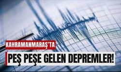 Kahramanmaraş'ta 3,6 ve 3,7 Büyüklüğünde Çifte Deprem