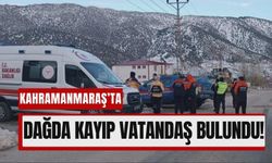 Kahramanmaraş’ta Dağda Mahsur Kalan Kişi Kurtarıldı!