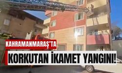 Kahramanmaraş’ta 5 Katlı Binada Yangın: Maddi Hasar Meydana Geldi