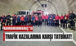 Kahramanmaraş'ta Gerçeği Aratmayan Trafik Kazası Tatbikatı!