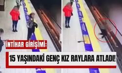 15 Yaşındaki Kız Marmaray Raylarına Atladı!