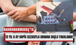 Kahramanmaraş'ta Uyuşturucu Ticareti Hükümlüsü Yakalandı!