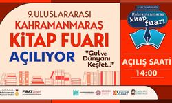 Kitapseverler Kahramanmaraş’ta Buluşuyor: Uluslararası Kitap Fuarı Başlıyor