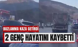 Gaziantep'te Buzlanma Nedeniyle İşçi Servisi TIR ile Çarpıştı, 2 Ölü!