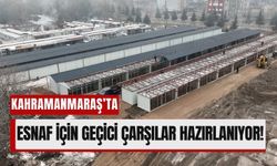 Kahramanmaraş'ta Esnafın Yaraları Geçici Çarşılarla Sarılıyor!