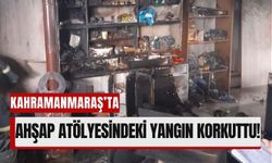 Kahramanmaraş'ta Ahşap Atölyesinde Yangın Faciası: 1'i Ağır 2 Yaralı!