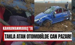 Kahramanmaraş’ta Takla Atan Otomobilde Can Pazarı: 3 Yaralı!