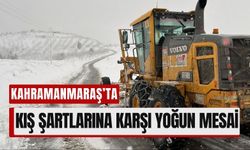 Kahramanmaraş'ın Yüksek Rakımlı Bölgelerinde Karla Mücadele!