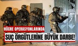 Suç Örgütlerine Dev Darbe: 5 İlde Hücre Operasyonu!