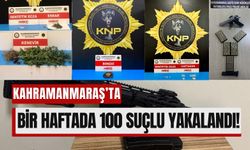 Kahramanmaraş'ta Arananlar ve Uyuşturucu Ticareti Yapanlara Ağır Darbe!