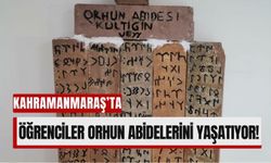 Kahramanmaraş'ta Orhun Abideleri Sergisi: Dilimizin Zenginliği Taşlara Yansıdı