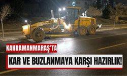 Kahramanmaraş'ta Kış Önlemi: Ekipler Kar Yağışı İçin Teyakkuzda!