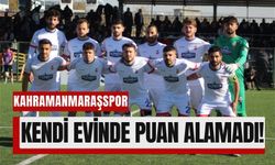 Kahramanmaraşspor’dan Evinde Üzücü Mağlubiyet: 0-1