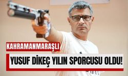 Kahramanmaraşlı Milli Atıcı Yusuf Dikeç, Yılın Sporcusu Seçildi!