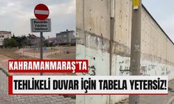 Kahramanmaraş'ta İhmalkarlık: Okul Duvarı Endişe Yaratıyor!