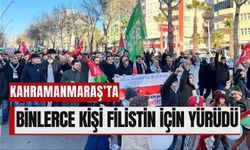 Yeni Yıl Kahramanmaraş'ta Gazze İçin Dualarla Başladı!