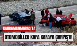 Kahramanmaraş'ta Kazada Araçta Sıkışan Sürücüler Kurtarıldı!